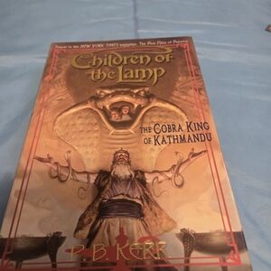 Children of the Lamp: The Cobra King of Kathmandu by - Gold/Brown Cover